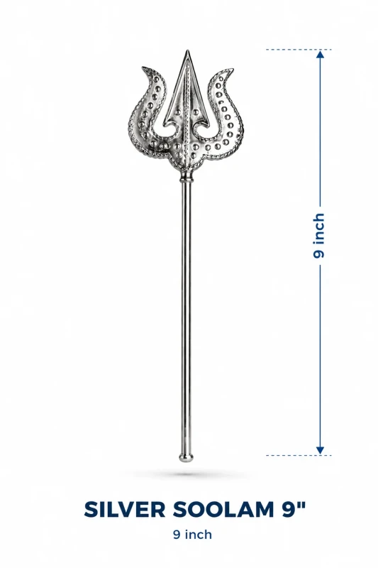 SILVER SOOLAM  - 9"